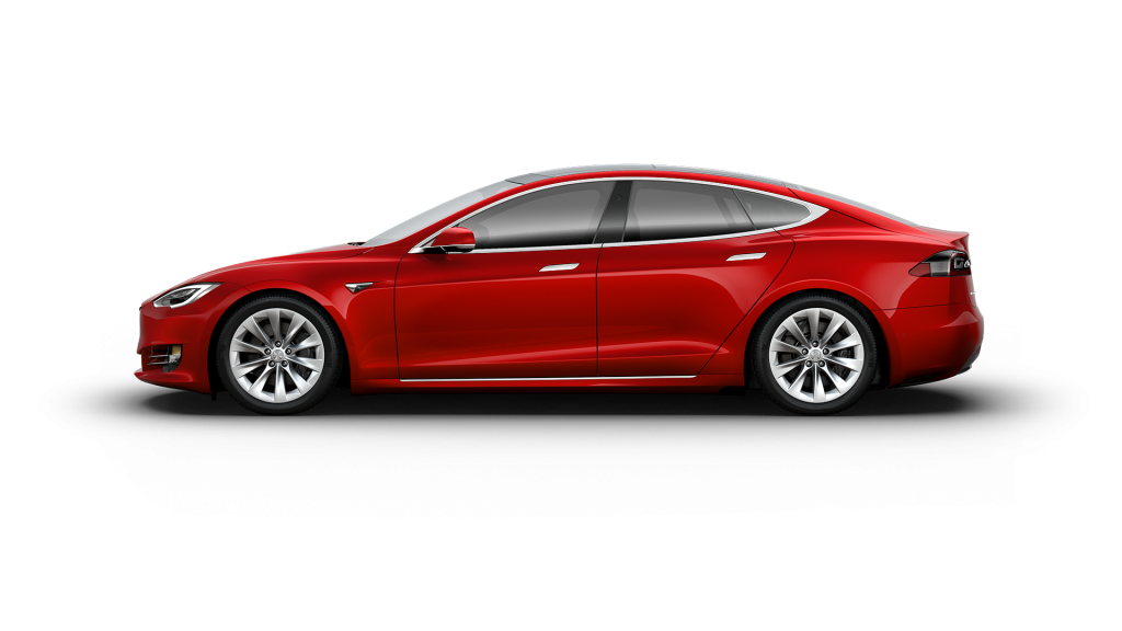 A red Tesla Motors Model X. A Diminished Value Appraiser in Larchmont, New York call 772-359-4300.