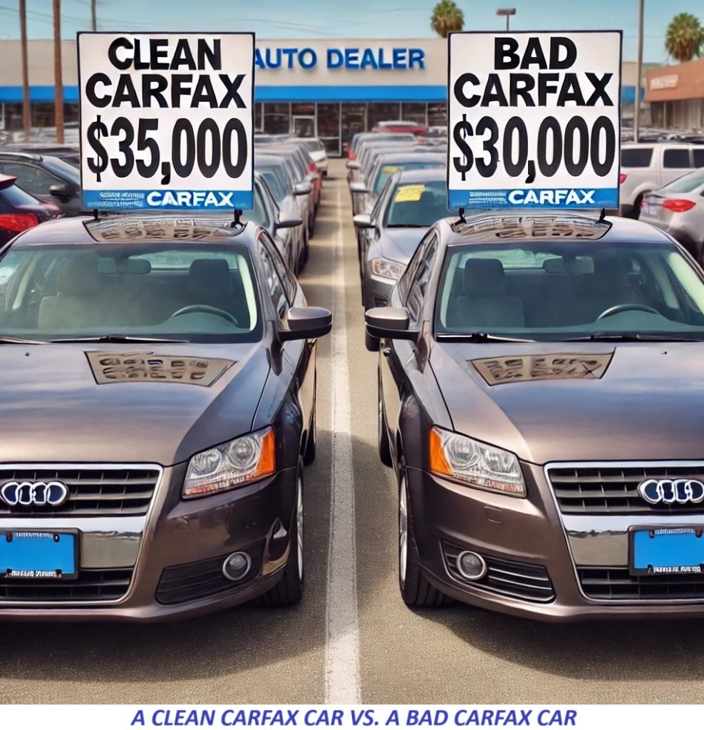 A CLEAN CARFAX CAR VS. A BAD CARFAX CAR